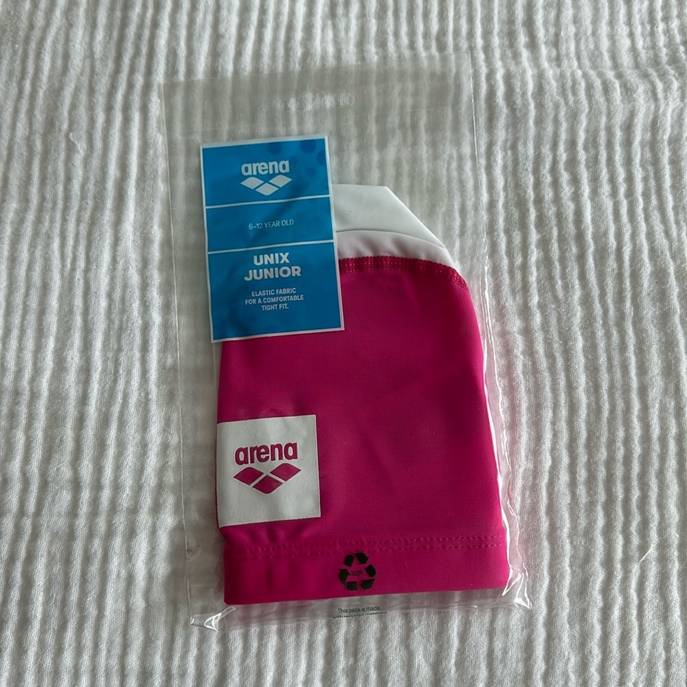 Arena - Unix junior fabric bathing hat